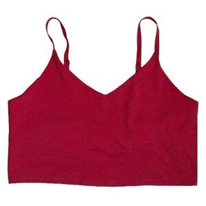 Athleta‎ Elation V-Neck Red Sports Bra - XL